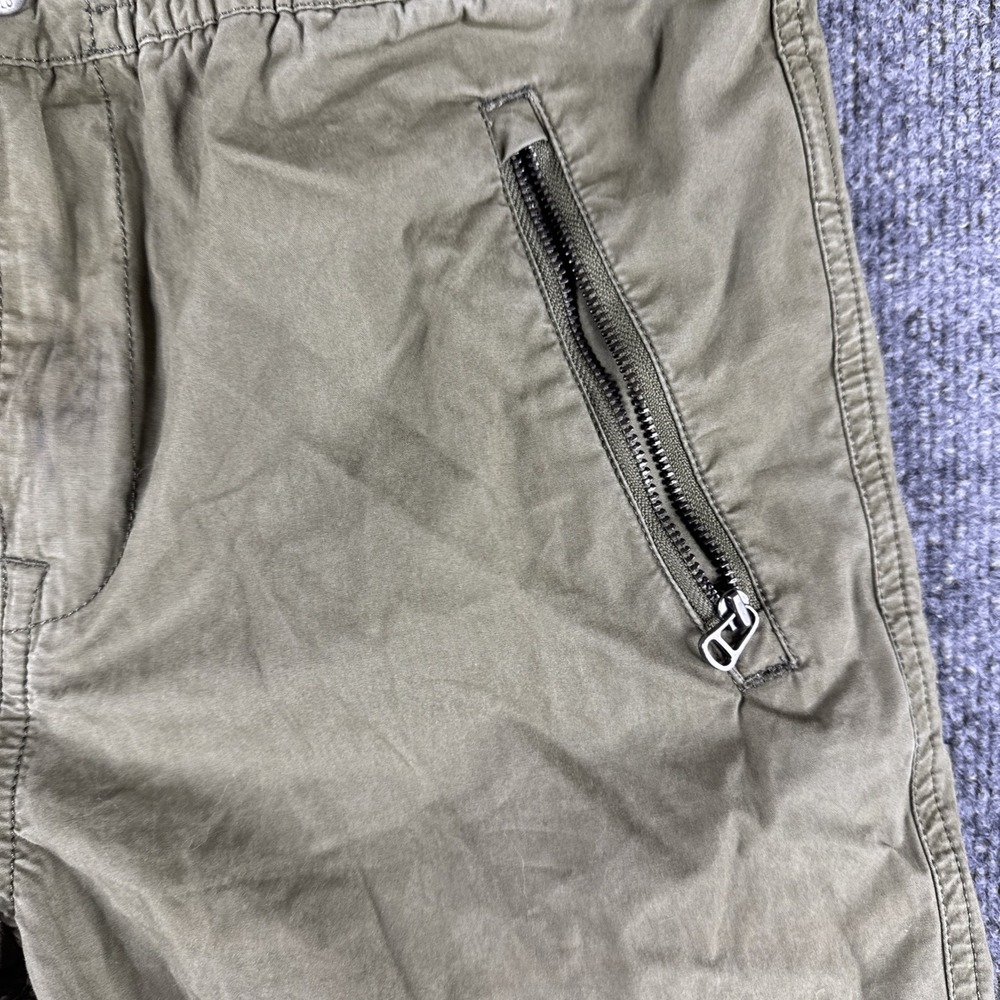 Polo Ralph Lauren Kids Joggers Olive Green Drawstring Elastic Waist Size L 14-16 - Picture 2 of 6
